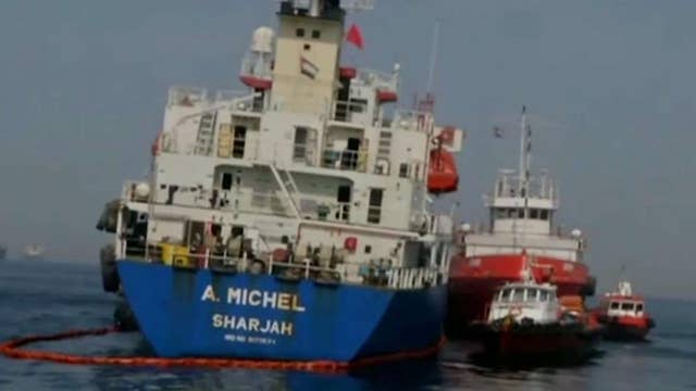 Iran announces it seized foreign oil tanker, claims crew members were smuggling oil