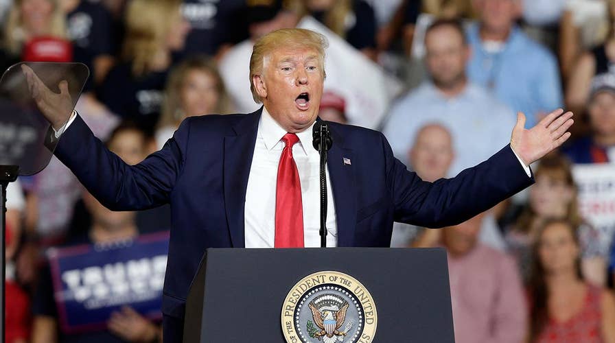 Trump touts economy, attacks 'squad' at North Carolina rally