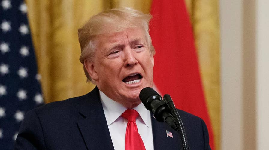 President Trump seeks to distance himself from supporters' 'send her back' chant