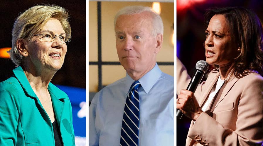 Democratic presidential candidates pounce on Trump rally chant