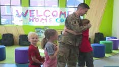 American soldier gets surprise from his parents following emotional homecoming
