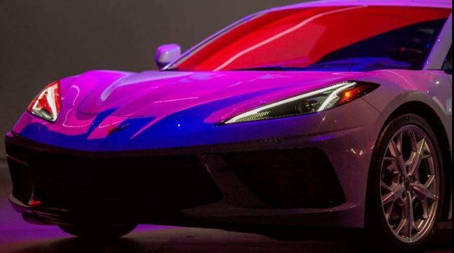 Astronauts Scott Kelly and Mae Jemison help unveil new 2020 Corvette Stingray