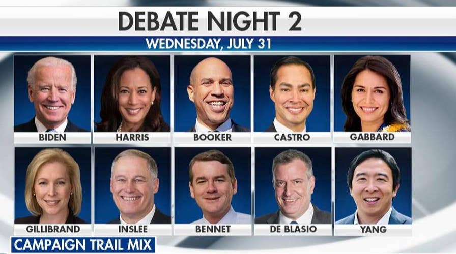 Stage set for second round of Democratic presidential debates