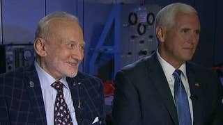 Pence, Buzz Aldrin talk about moon landings - Fox News