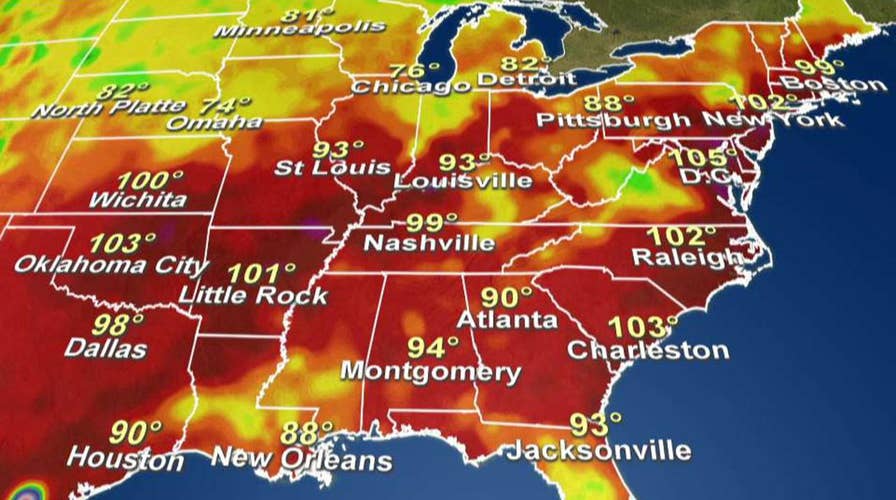 Deadly heat wave grips central US and East Coast