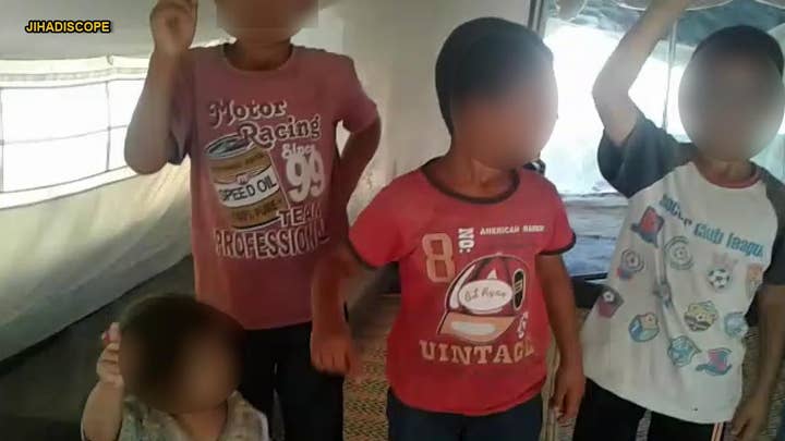 Refugee children praise ISIS, vow to 'crush' apostates in videos from Syrian camps