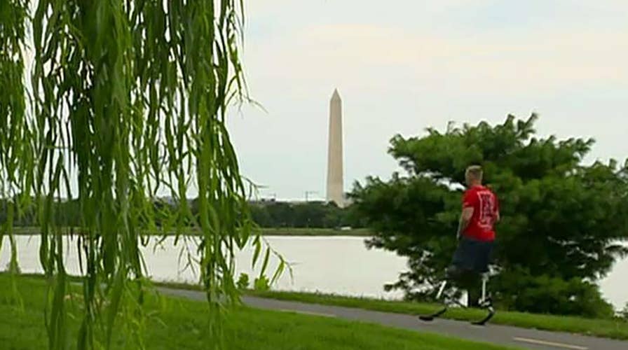 Double amputee Marine who ran 31 marathons in 31 days is now running for office