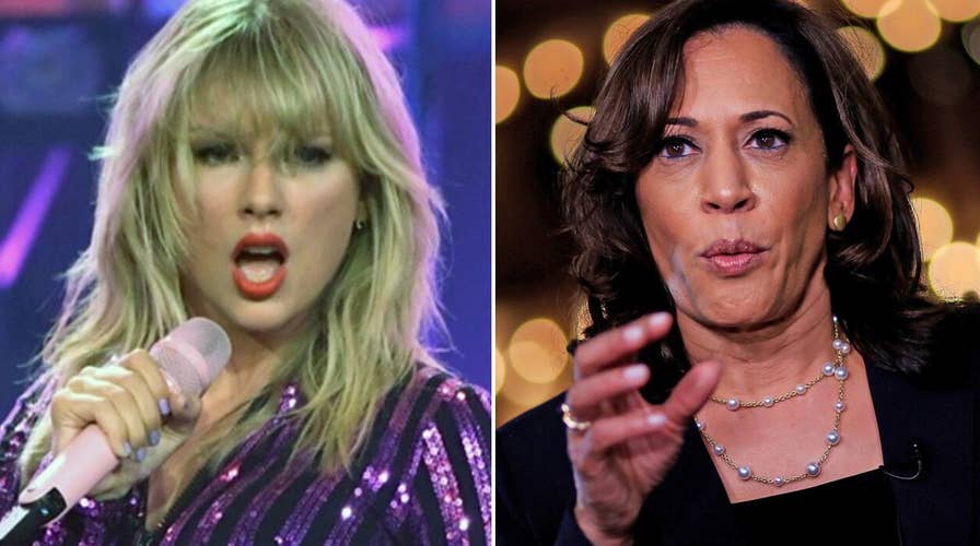 Taylor Swift fans not happy with Kamala Harris after fundraising event at Scooter Braun's home