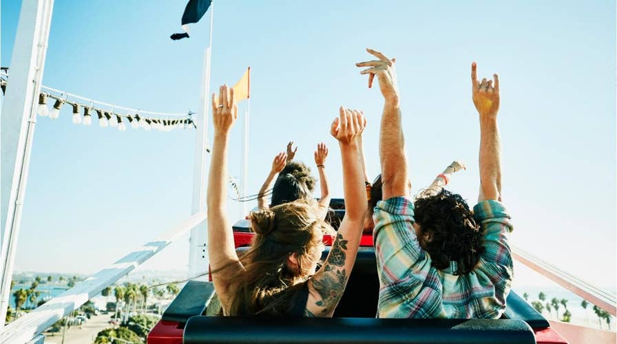 Woman survives plunge from carnival roller coaster