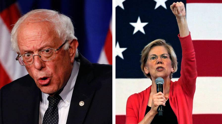 Bernie Sanders loses ground as Elizabeth Warren surges in New Hampshire