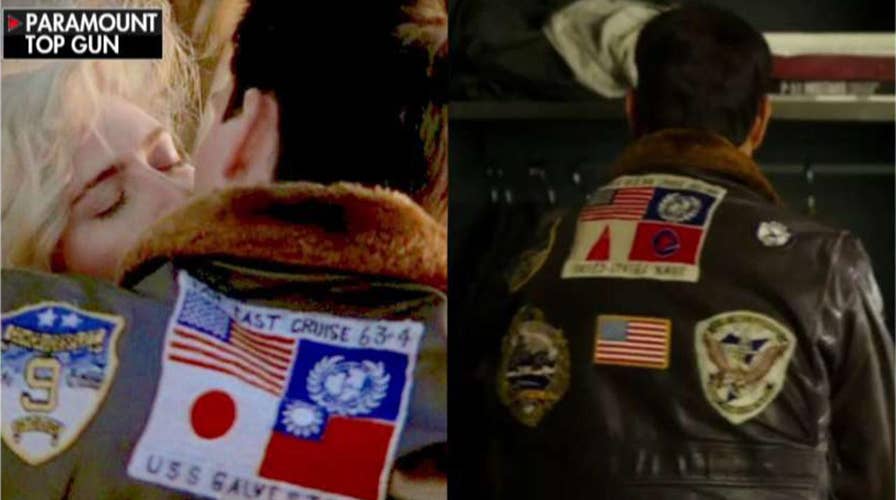 'Top Gun' trailer sparks controversy over change to Tom Cruise's jacket