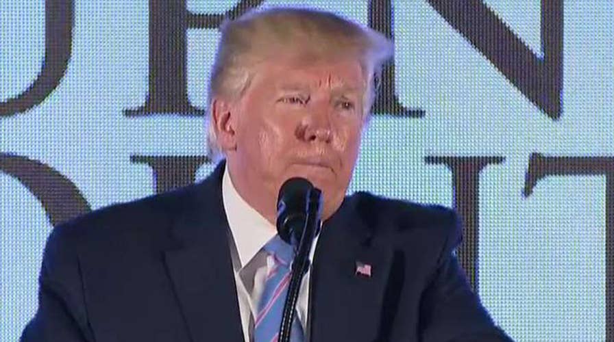 President Trump knocks Rashida Tlaib for 2016 speech: 'This is not a sane person'