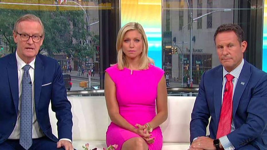 Watch Fox Friends Hosts Take On Unbelievable Sad Viral Video Of Nypd Officers Being Doused With Water Fox News