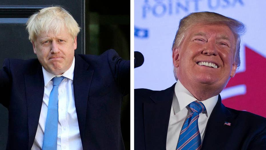 ترامپ ستایش Boris Johnson به عنوان 'Britump Trump'