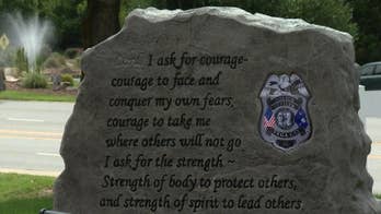 South Carolina city takes down ‘Lord’ monument honoring fallen officers after it ‘divided’ town