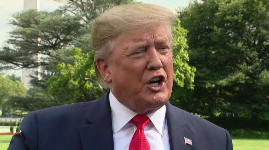 President Trump mocks Democrats after Robert Mueller's testimony