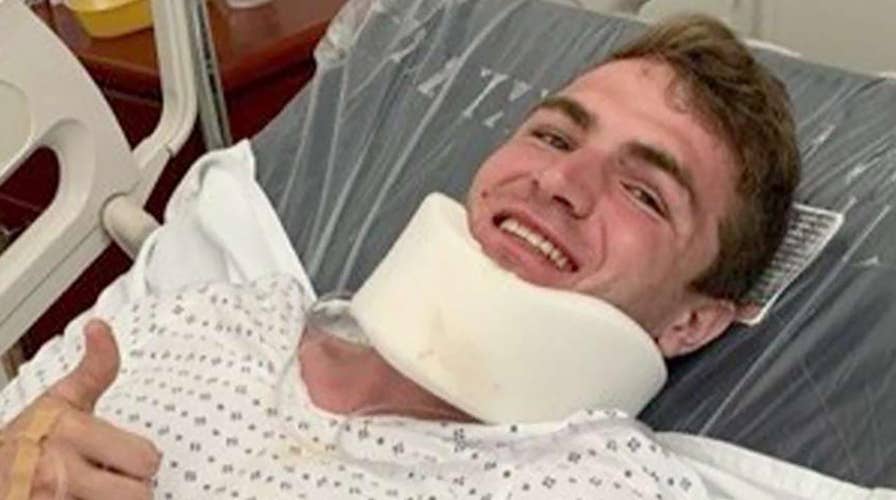 Man survives 50-foot fall into dormant volcano on honeymoon