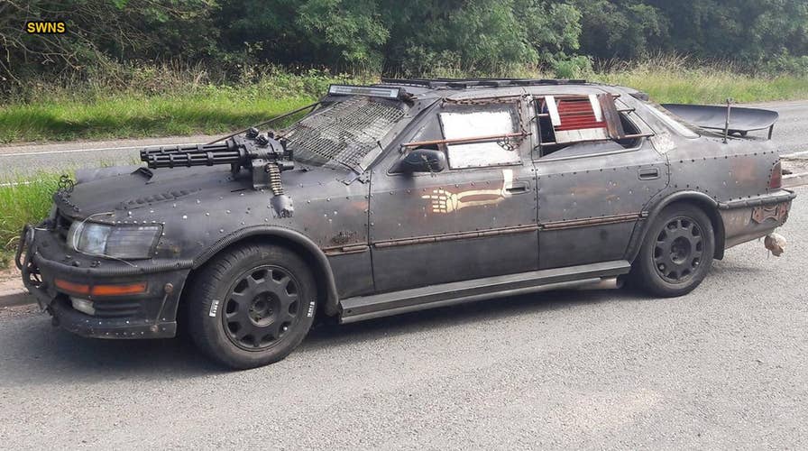 Armed police surround gun-equipped car owned by 'Mad Max' fan