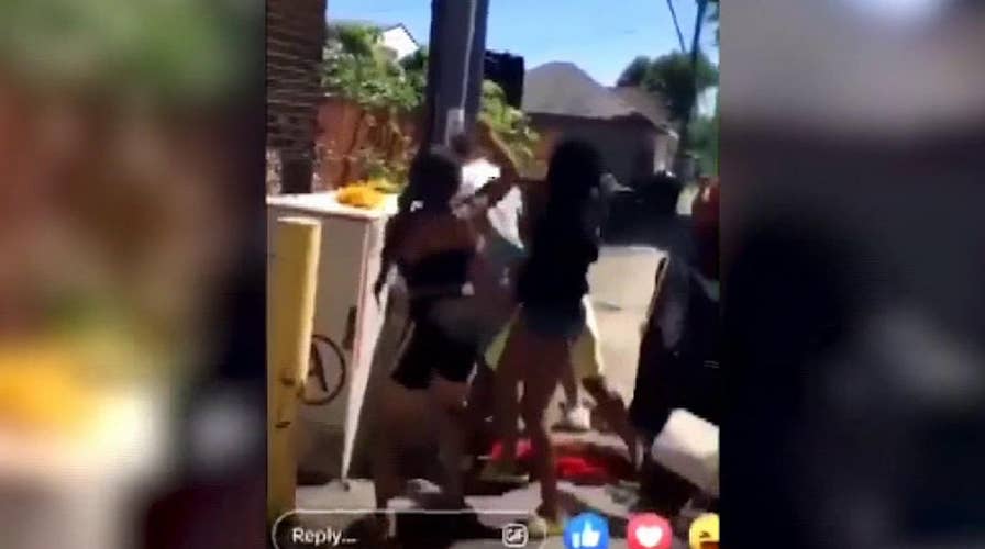 Raw video: Chicago teens live stream beating of mentally handicapped girl