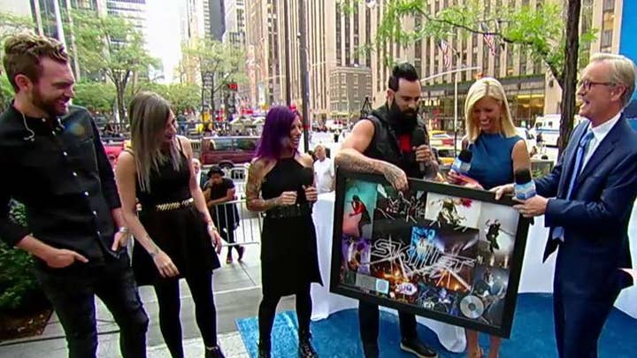 Skillet surprised with platinum song honor on the All-American Summer Concert Series