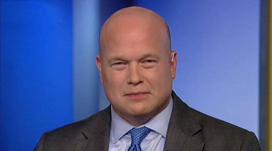 Whitaker: I want the Mueller investigation to be behind us