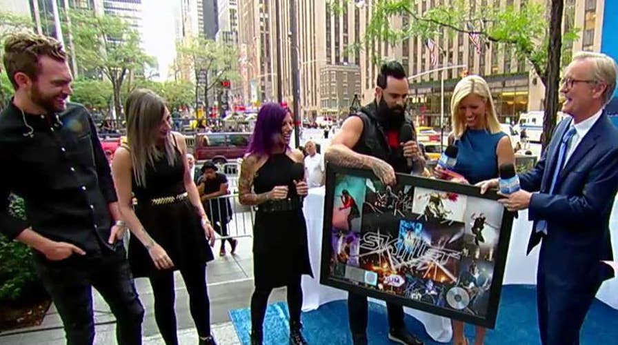 Skillet surprised with platinum song honor on the All-American Summer Concert Series