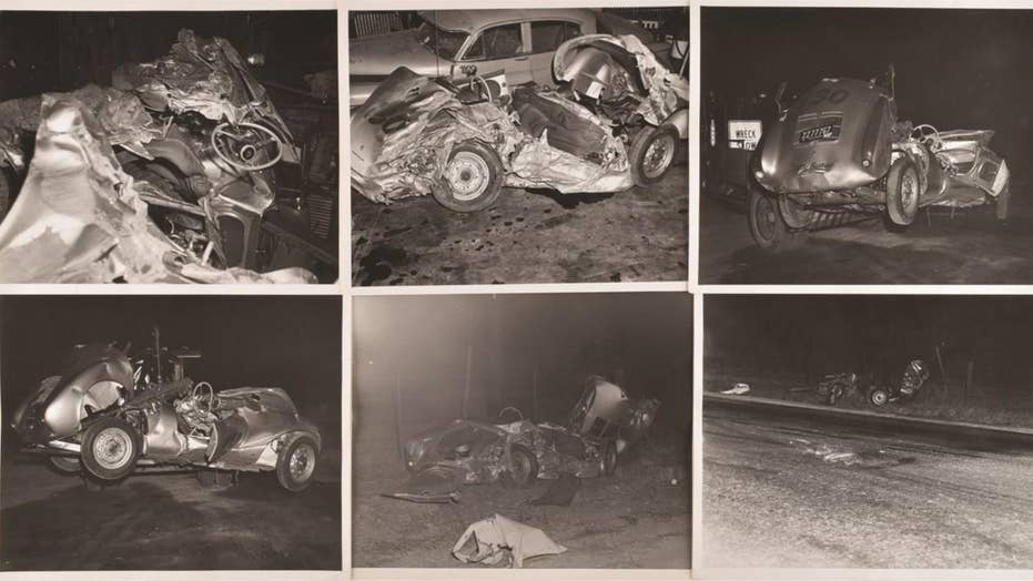 Rare photos of James Dean's fatal accident scene being auctioned | Fox News