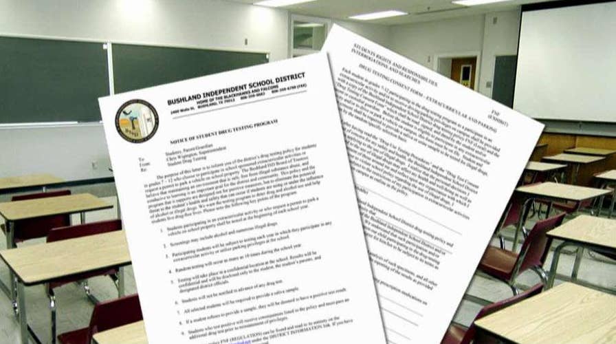 Texas school district to drug test middle schoolers in order to participate in extracurricular activities