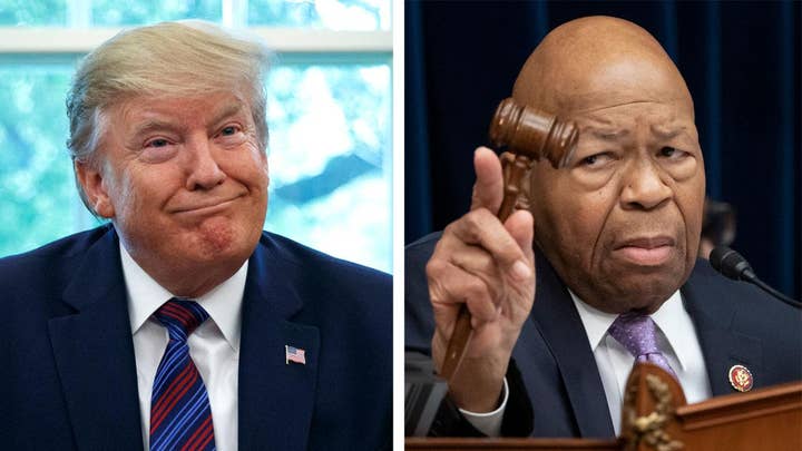 President Trump launches new attacks against Rep. Elijah Cummings