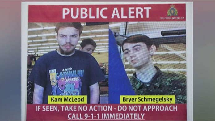 Canada murder suspects were stopped by constables, let go before manhunt announced, official says