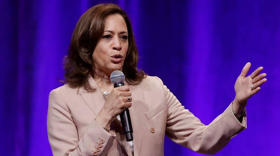 Democratic presidential candidate Sen. Kamala Harris unveils health care plan ahead of second debate