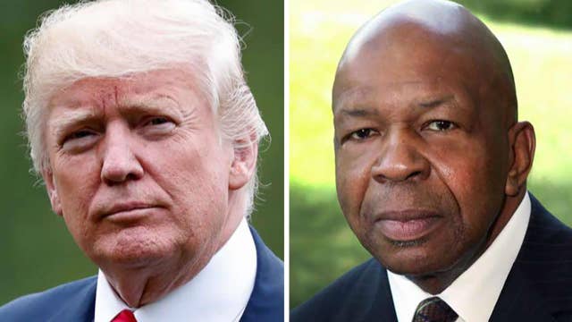 President Trump renews attacks on Rep. Cummings, Baltimore