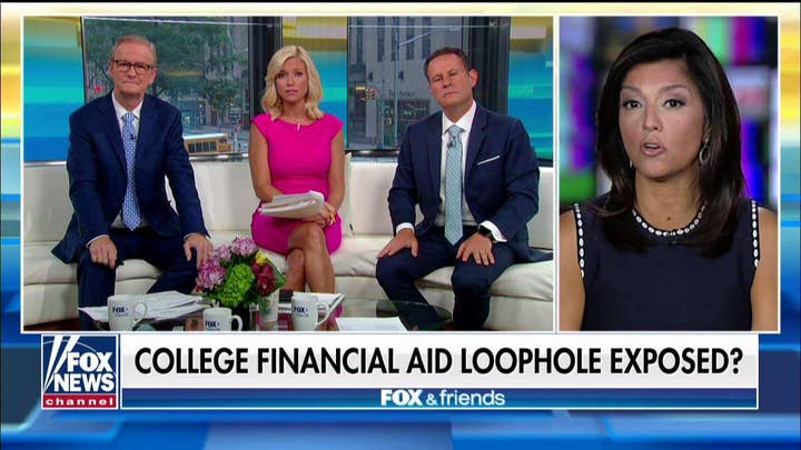 'Fox &amp; Friends' takes on college financial aid loophole: Tuition costs are 'crazy'