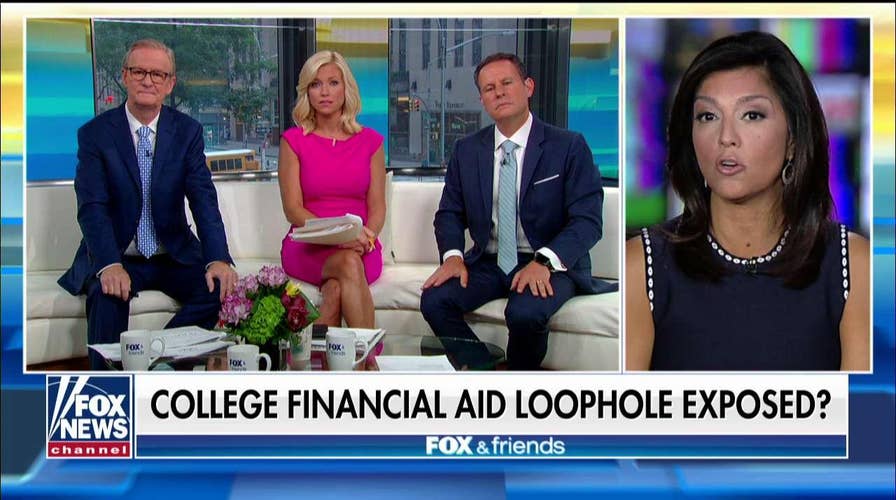 'Fox &amp; Friends' takes on college financial aid loophole: Tuition costs are 'crazy'
