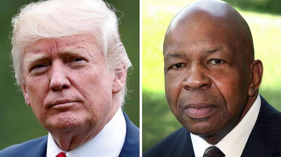 President Trump renews attacks on Rep. Elijah Cummings, Baltimore