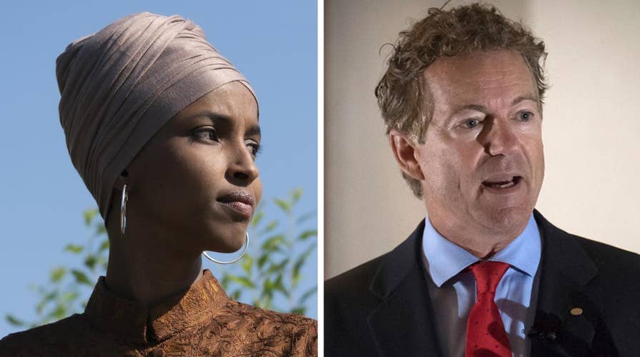 Ilhan Omar hits back at Rand Paul with retweet mocking assault on senator