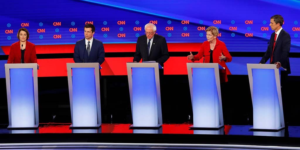 Moderate And Progressive Candidates Clash On Debate Stage For Soul Of ...