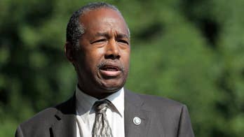 Ben Carson visits Baltimore amid uproar over Trump's tweets