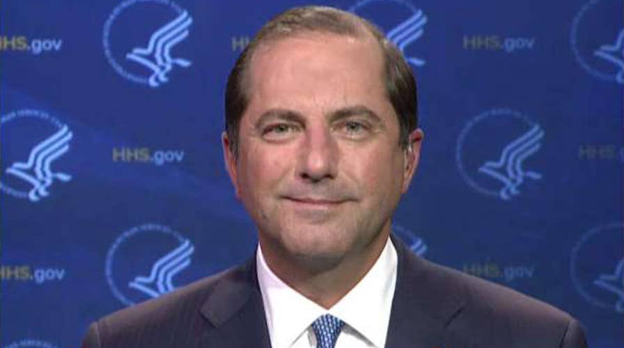 HHS Secretary Alex Azar on Trump administration push to allow Canadian drug imports