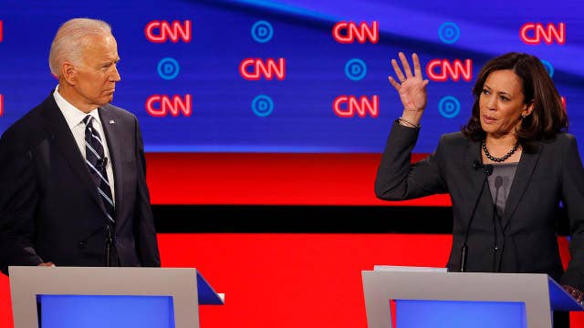 Joe Biden and Kamala Harris go head-to-head on health care during presidential debate