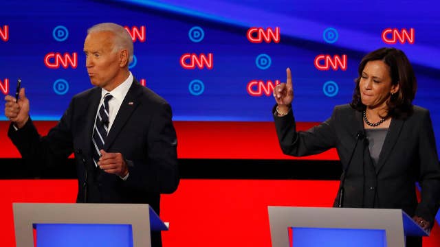 Biden and Harris come under fire from fellow 2020 candidates during presidential debate