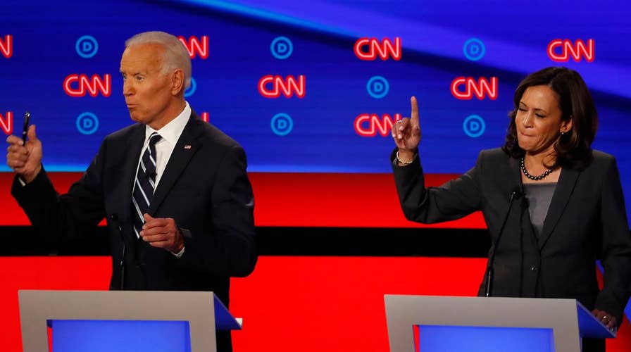 Biden and Harris come under fire from fellow 2020 candidates during presidential debate