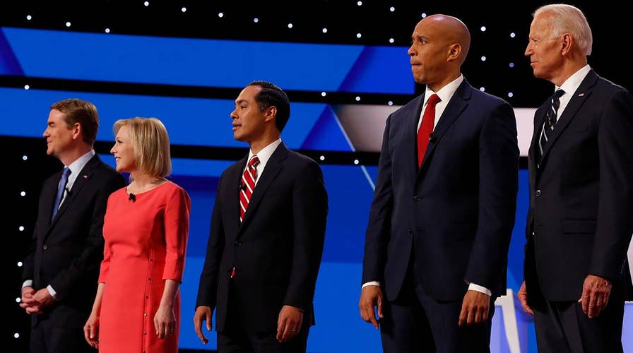 How did voters react to night two of the second Democratic presidential debate?