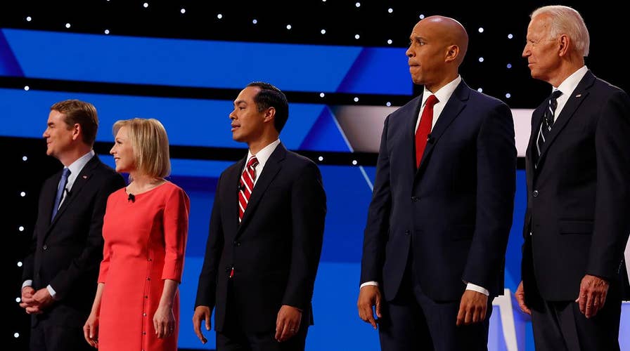 How did voters react to night two of the second Democratic presidential debate?
