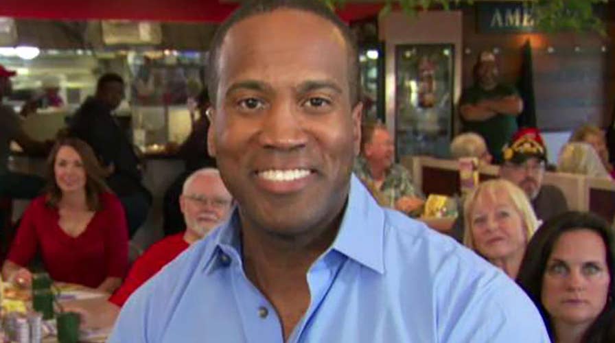 John James hits back after Democrats target Trump's foreign policy at debate