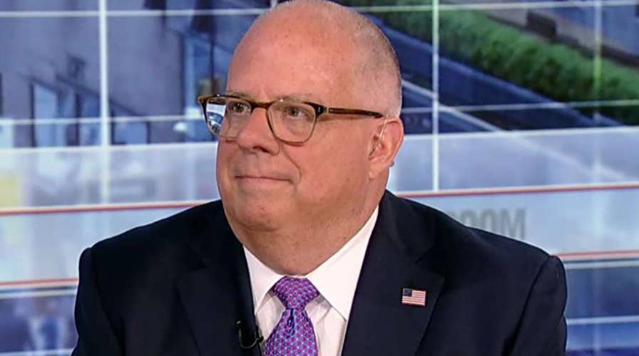 Gov. Larry Hogan sees silver lining in Trump-Cummings feud
