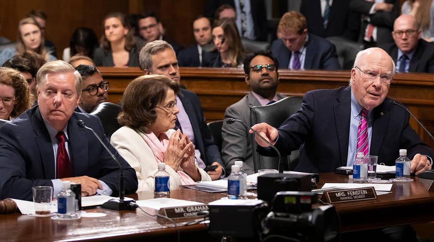 Sens. Graham, Leahy clash at Senate Judiciary Committee meeting