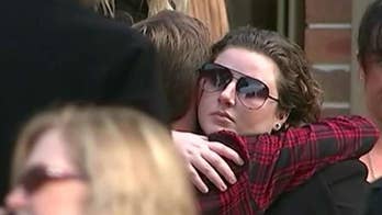 Family, friends gather to remember Lucas Fowler as manhunt for teen killing spree suspects continues in Canada