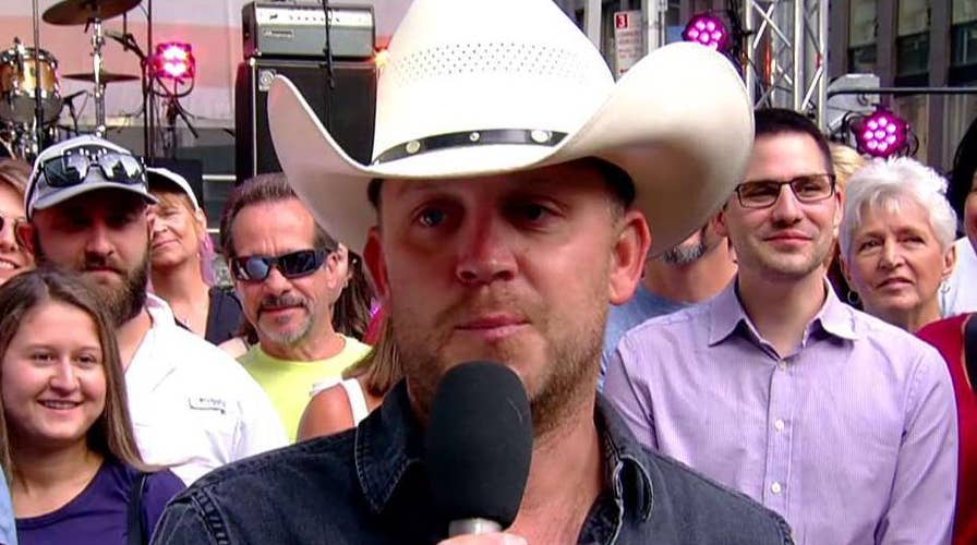Justin Moore discusses his musical tribute to the men and women serving our nation
