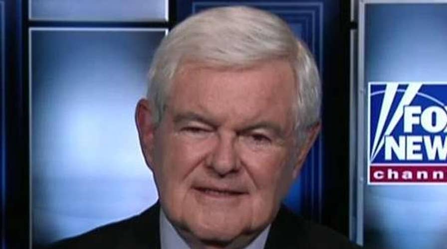 Newt Gingrich amazed by 'level of anger' exhibited by Democratic presidential candidates